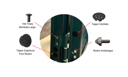 Security60® Sample – Squared Adjustable Armored Shutter