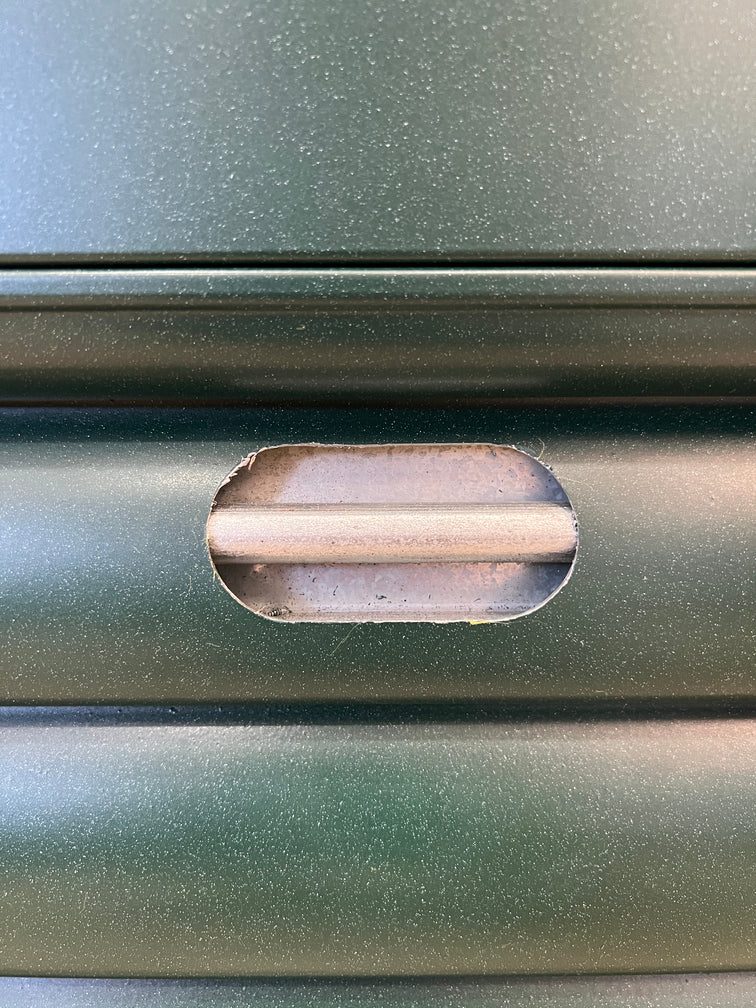 Campione NO SALDATURA persiana orientabile Security60® arrotondato 5