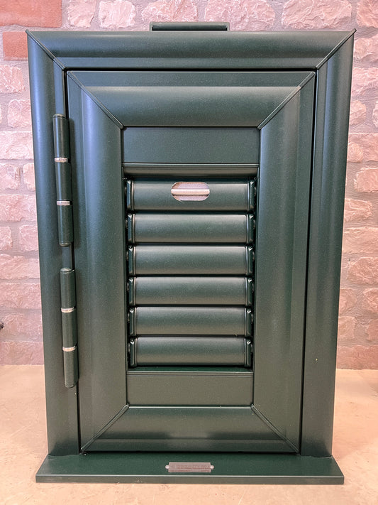 Security60® Sample – NO-WELD Rounded Adjustable Armored Shutter