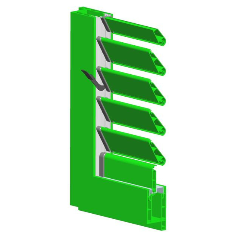  KOMMERLING 70 Evolution – Versione P70 Leva Zip - finestra