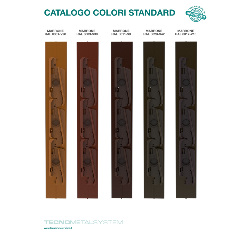Catalogo colori standard 