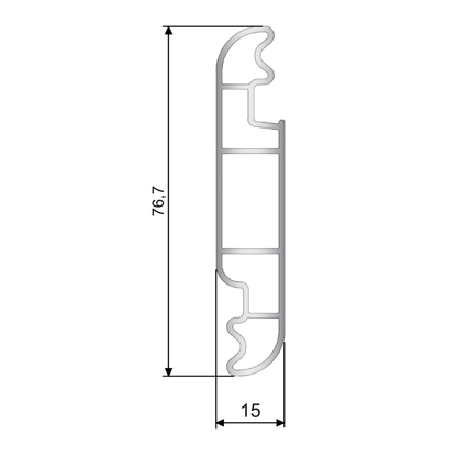sistema Veka 60 - Versione Rotary - Misure lamella
