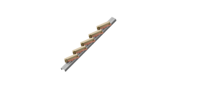 Meccanismo orientabile "P70 RUSTICA" (TMS) per Persiane in Legno- Cam. 32-36 - Versione Rotary