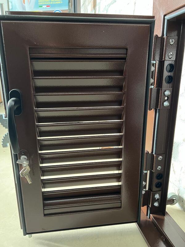 Campione lamella fissa Security60® squadrato 3