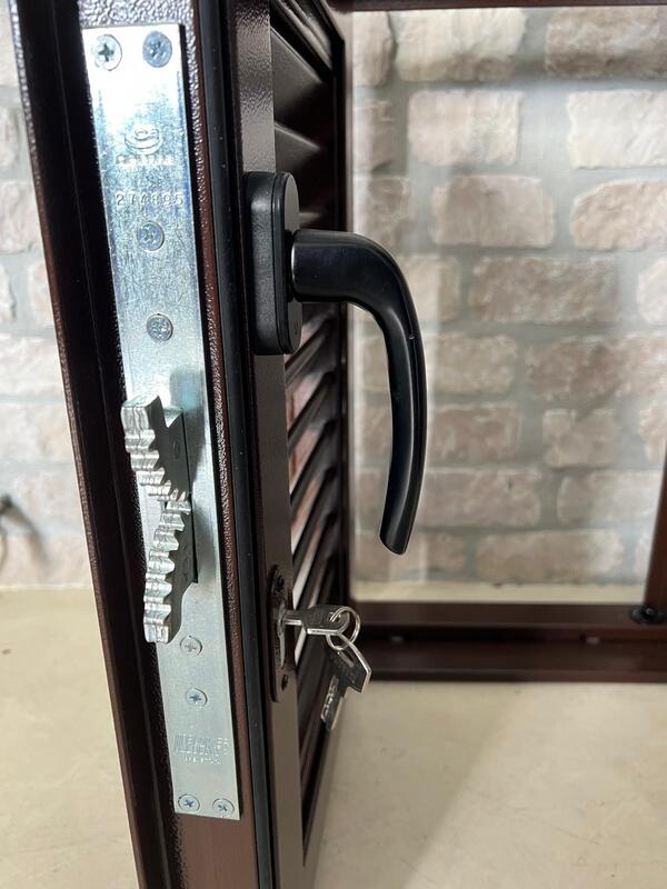 Campione lamella fissa Security60® squadrato 4