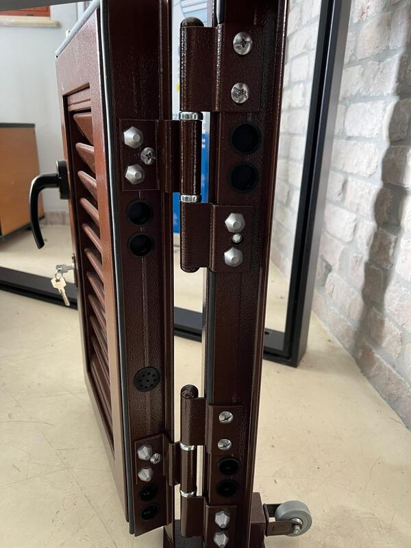 Campione lamella fissa Security60® squadrato 5