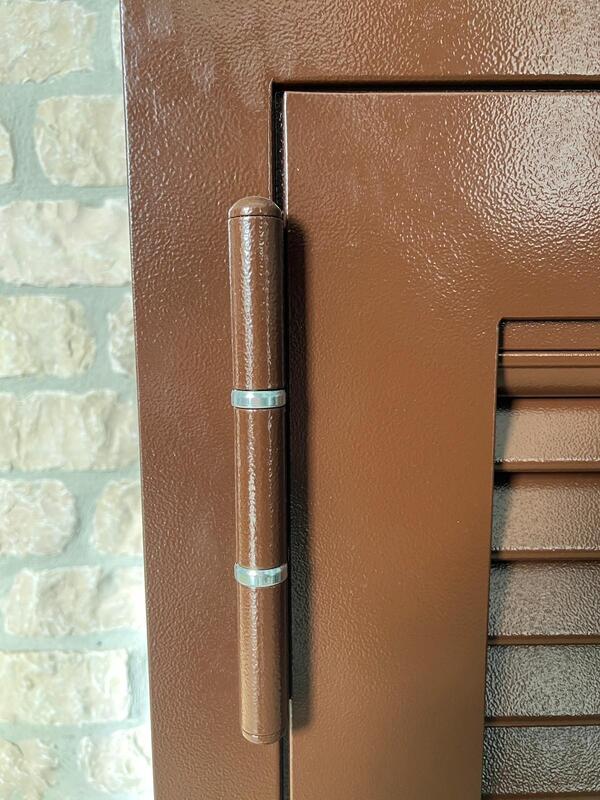 Campione lamella fissa Security60® squadrato 6