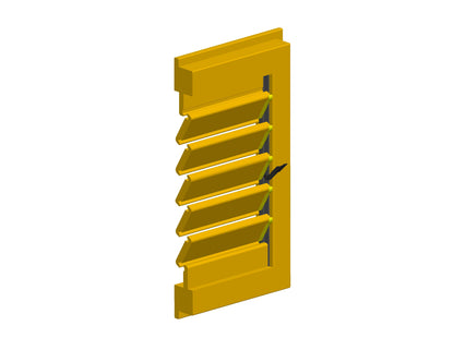 Meccanismo orientabile "RUSTICA 15" (TMS) per persiane in Legno – Versione Zip