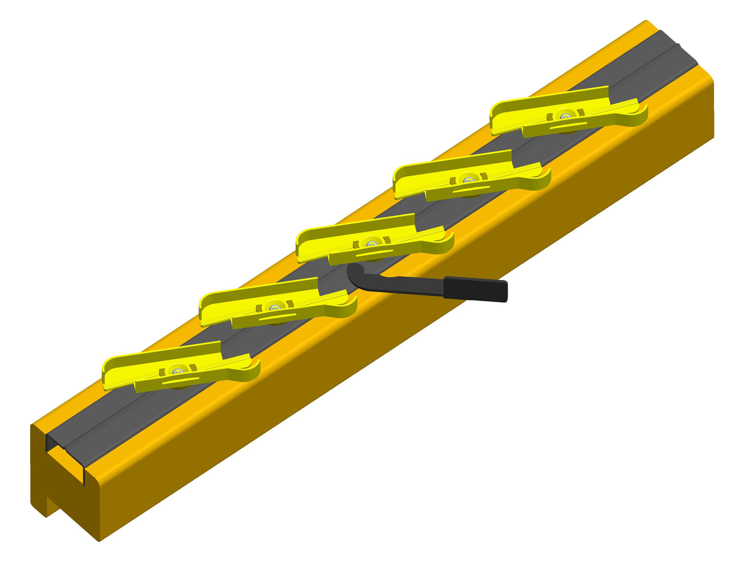 Meccanismo orientabile "RUSTICA 15" (TMS) per persiane in Legno – Versione Zip