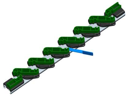 "SALAMANDER 55" Adjustable Mechanism (TMS) for PVC Shutters – Zip Version