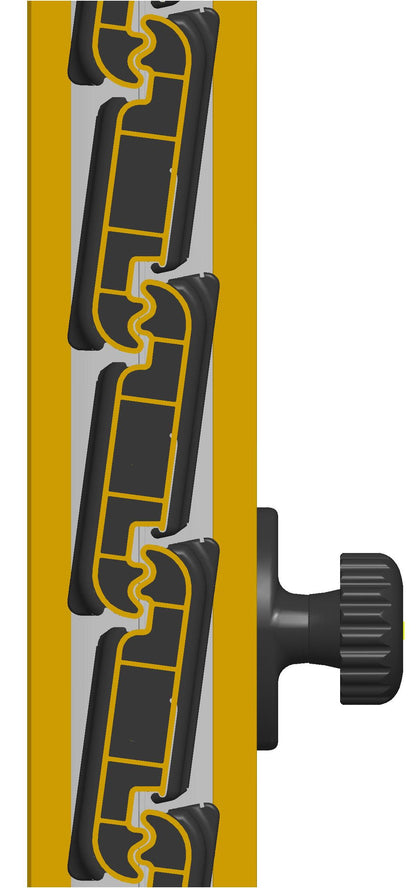 "VEKA 60" (TMS) Adjustable Mechanism for PVC Shutters – Rotary Version