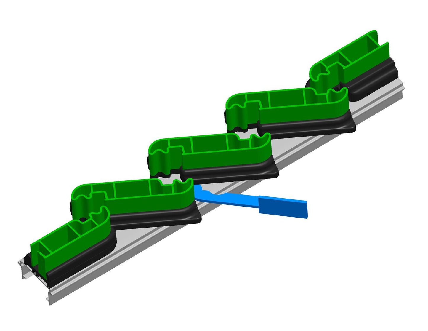 "VEKA 60" Adjustable Mechanism (TMS) for PVC Shutters – Zip Version