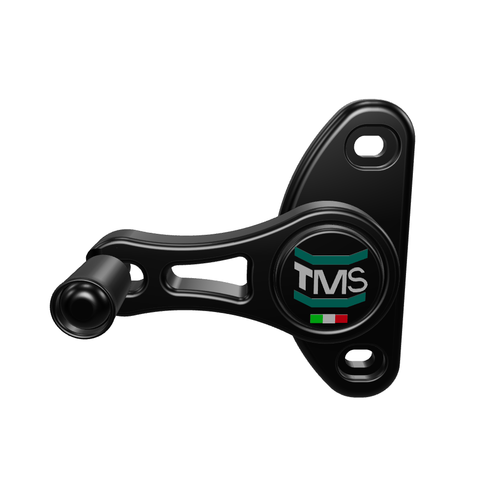 Manovella Ribassata per Persiane Orientabili. 3D